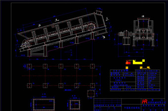 板喂机CAD机械图纸
