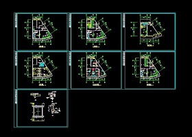 某五星级酒店设计CAD方案图