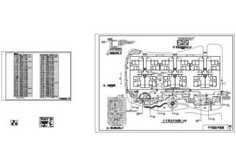 公园施工套图千千园CAD图纸