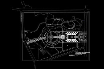 某公园全套景观cad图素材