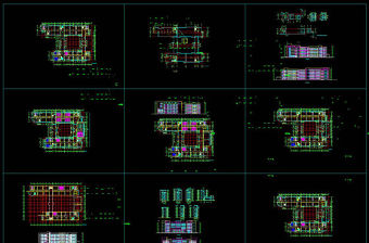 某大学教学楼cad图纸