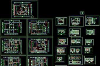 别墅建筑CAD施工图