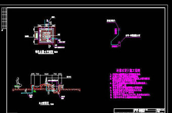 喷泉cad图纸