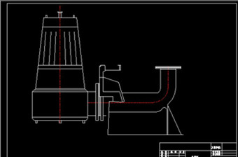 自耦泵CAD图纸