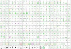 园林上百种CAD平面图例