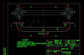 离子交换器效果CAD机械图纸