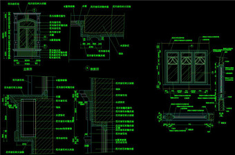 西式窗CAD图