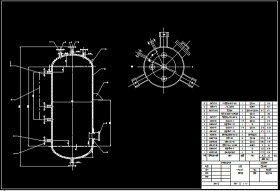 储槽总装图CAD图纸