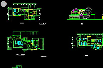 别墅CAD图