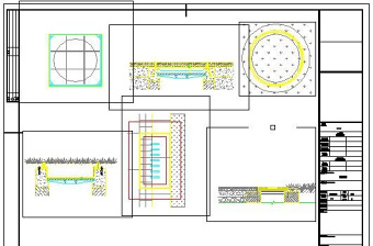 双层井盖设计详图CAD