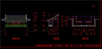 水榭CAD图纸