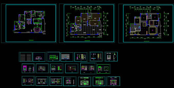 全套CAD施工图