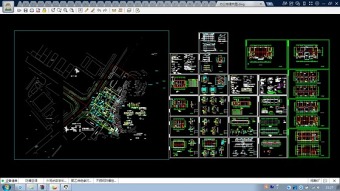 高档办公楼规划及全套CAD建筑施工图