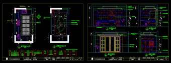 厨房cad图稿素材