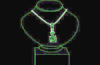 戒指、项链、珠宝图块CAD详图免费下载-84