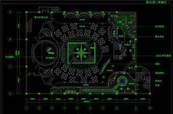 歌舞厅CAD图纸