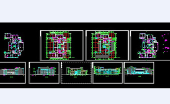 某图书馆建筑工程CAD设计图