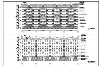 某多层住宅建筑设计方案全套CAD图