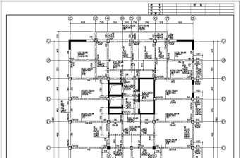 某地区十三层框剪结构住宅结构施工图