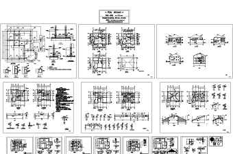 别墅建筑结构图纸