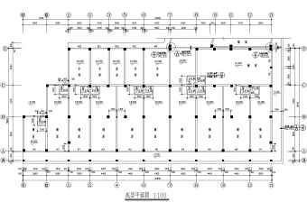 商住楼建筑全套设计CAD施工图