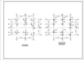 某地3层框架结构别墅部分结构施工图
