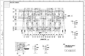 某地区六层砖混结构住宅楼设计施工图