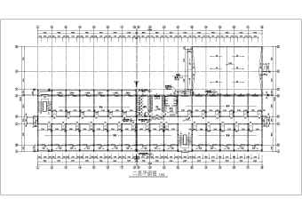 宿舍楼建筑设计CAD全套施工图