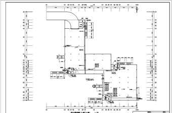 某4个防火分区地下车库电气设计图