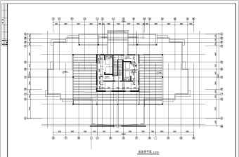 某高层住宅楼方案设计全套CAD图纸