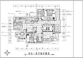 商品房建筑装修设计CAD施工图