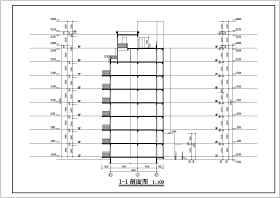 小高层住宅楼建筑设计CAD方案图