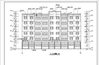 某六层商住楼建筑结构施工全图