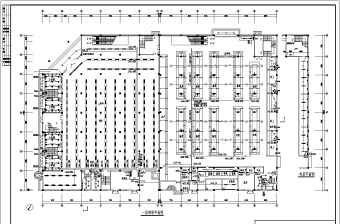 某局部四层大型超市电气设计施工图