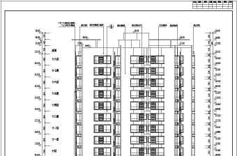 某地区18层剪力墙结构住宅楼建筑设计方案图纸