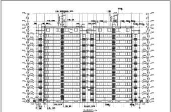 某地11层剪力墙结构住宅楼建筑设计施工图