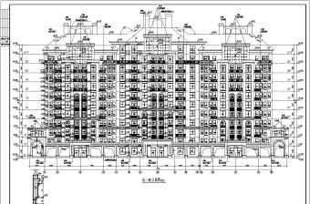 某地11层高层住宅楼建筑设计施工图