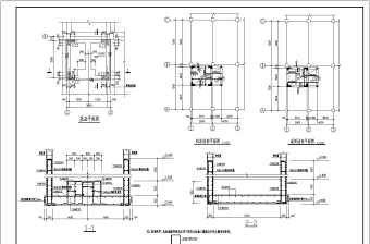 已有建筑加电梯改造工程结构设计施工图