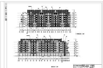 某小区住宅楼建筑方案设计图