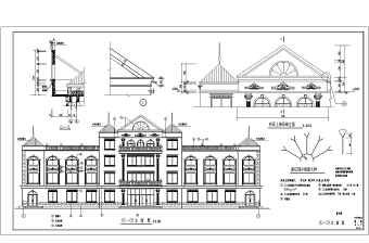 某地多层框架结构住宅楼建筑设计施工图