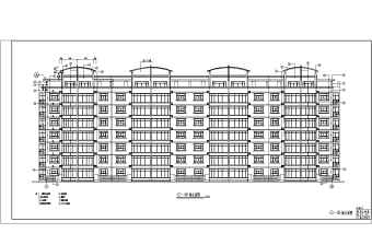 某地多层框架结构住宅楼建筑设计施工图