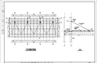 某地钢结构雨棚节点详图设计施工图纸