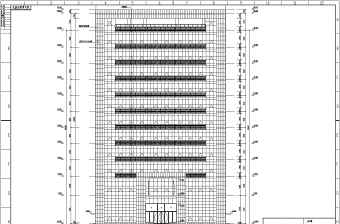 江西某地11层综合办公楼建筑设计施工图