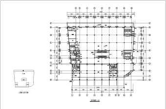 功能复杂的综合商业办公楼建筑设计CAD施工图
