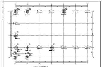 某地四层框架结构综合楼结构施工图