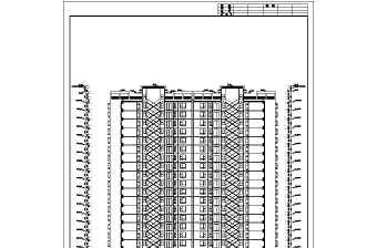 某小区34层剪力墙结构住宅楼建筑设计方案图纸