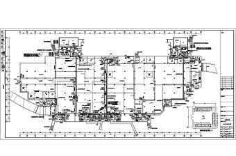 某小区一层的地下车库电气设计施工图