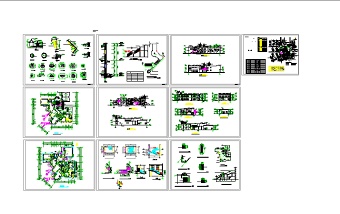 非常受欢迎的50套多种建筑风格的幼儿园建筑CAD图纸