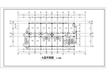 某宾馆商住楼设计cad全套建施图