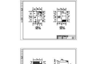 农村经典二层别墅户型设计图